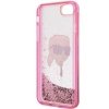 Karl Lagerfeld KLHCI8LNKHCP iPhone 7/8/SE 2020 / SE 2022 różowy/pink hardcase Glitter Karl Head